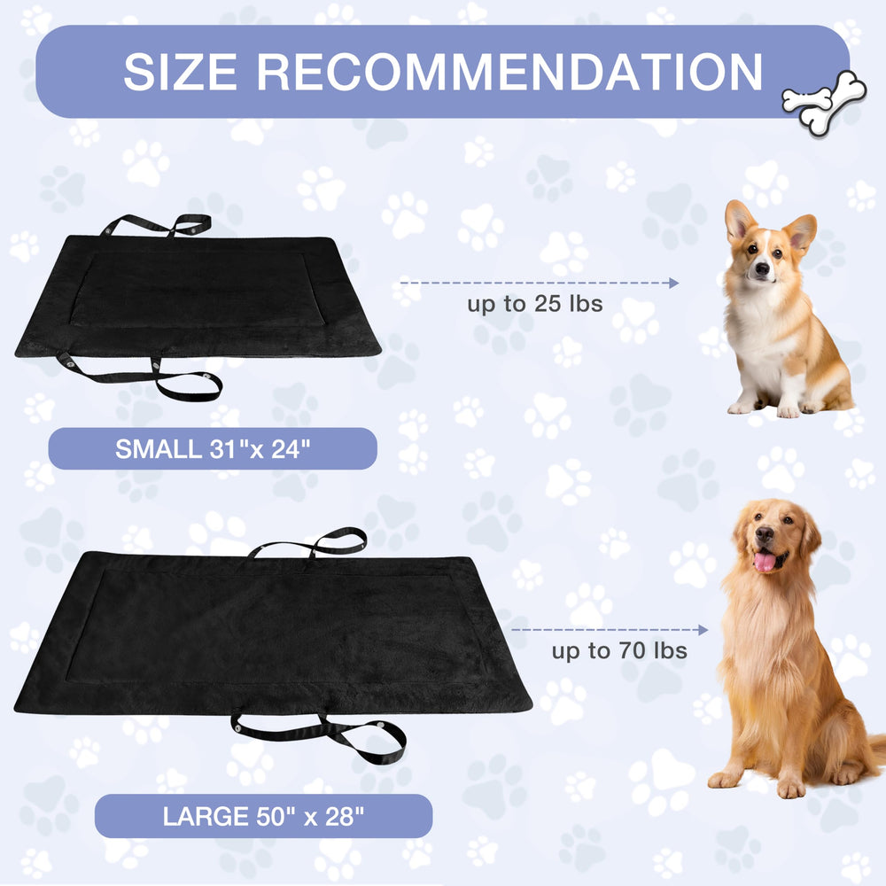 Kritter Planet machine-washable dog bed simplifies cleaning after trips