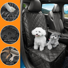 KritterKorner non-slip back keeps the seat cover secure during rides.