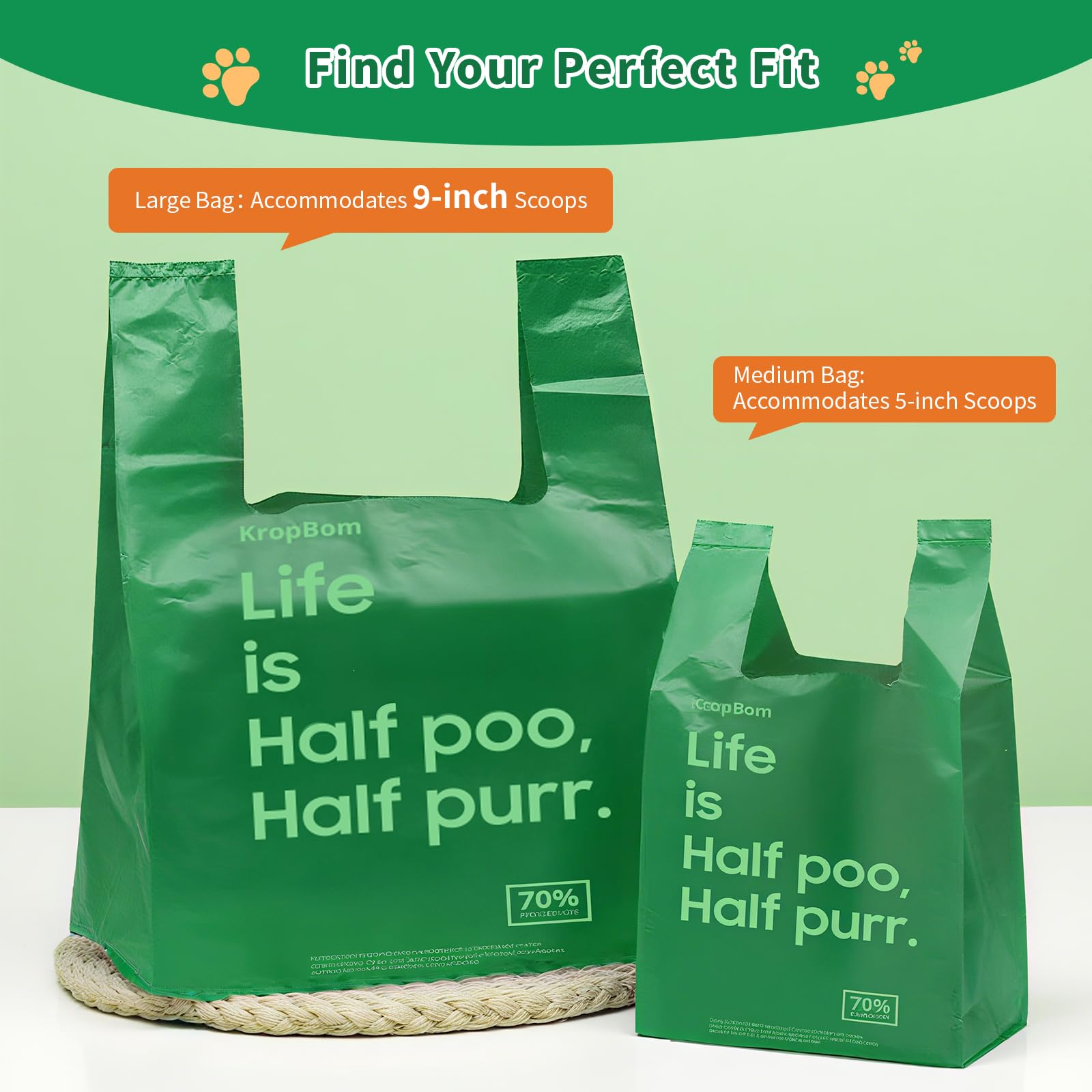 KropBom waterproof bags resist spills during transport and outdoor use.