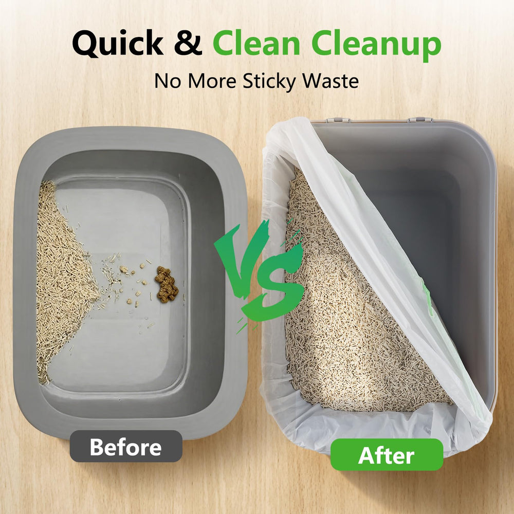 KropBom drawstring closure locks in odors for easy disposal