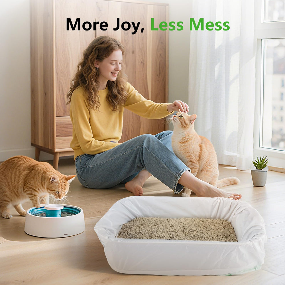 KropBom easy cleanup during litter changes saves time