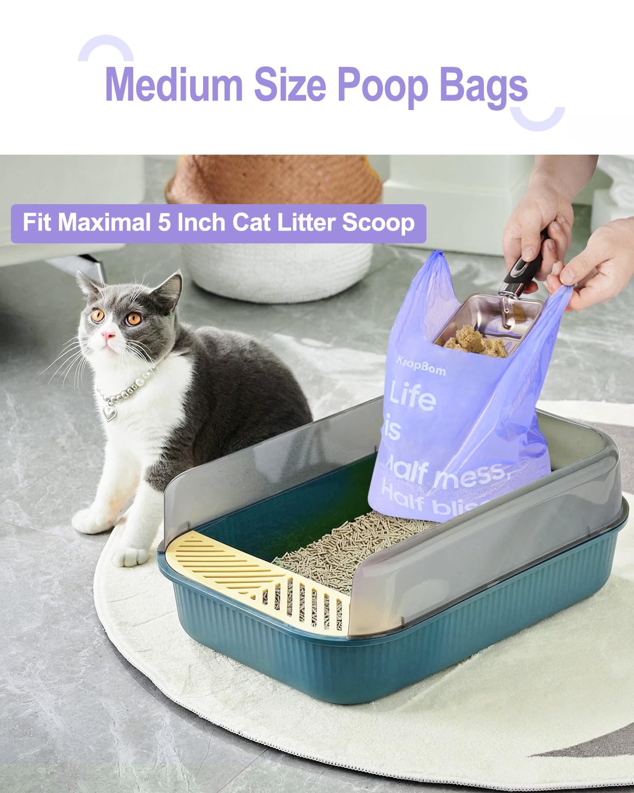 KropBom eco-friendly recycled plastic material supports sustainable pet care.