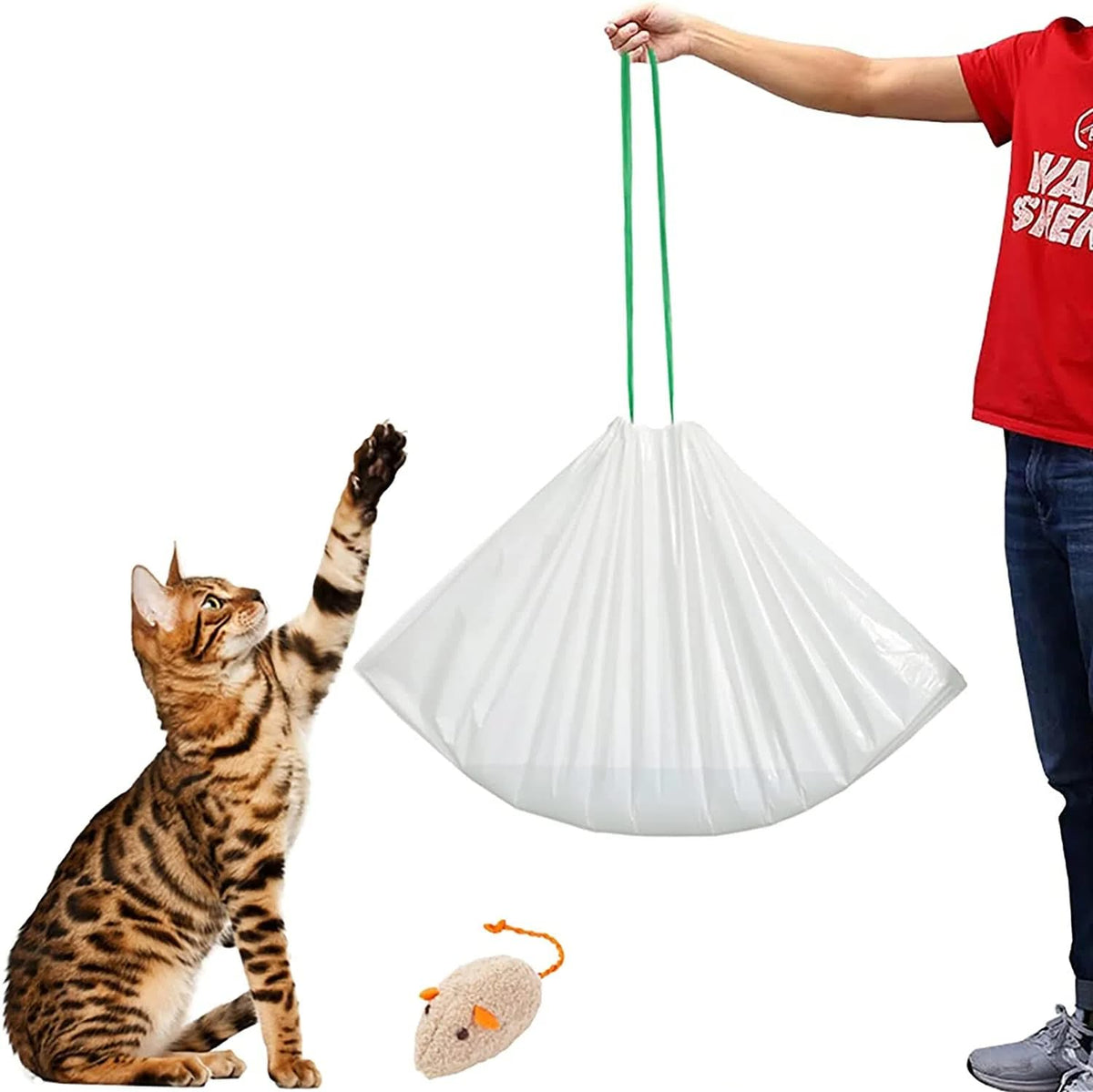 KropBom large litter liner 36x16 fits many pans for quick setup