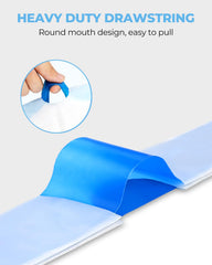 KropBom tear-free, heavy-duty bags resist tearing during removal.
