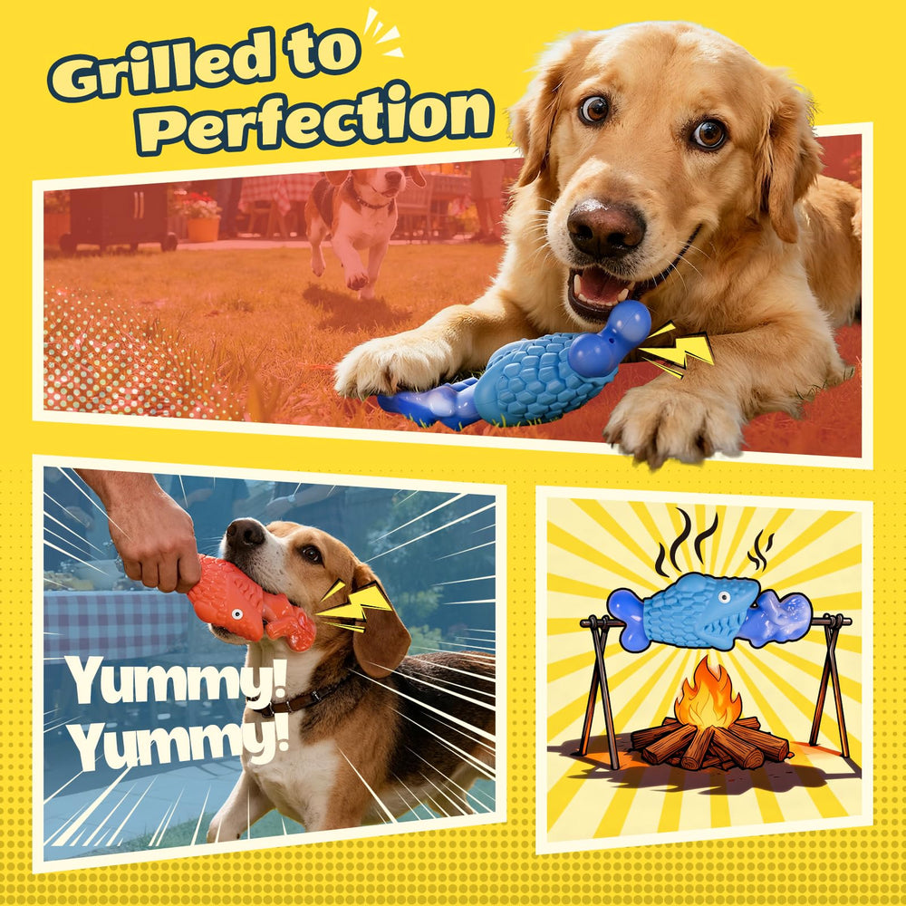 Kseroo bacon-flavor dog toy with inviting aroma for extended play