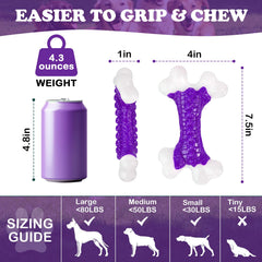 Kseroo ergonomic bone shape helps dogs grip comfortably during powerful chewing.