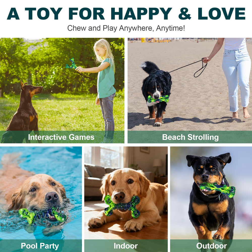 Kseroo gift-ready 3-pack, versatile and durable for any dog-loving home.