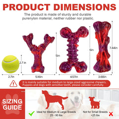 Kseroo indestructible dog toy classic design for durable power chewers