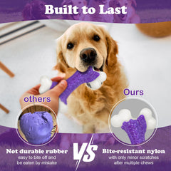 Kseroo indestructible dog toy pack designed for large breeds and tough chewers.