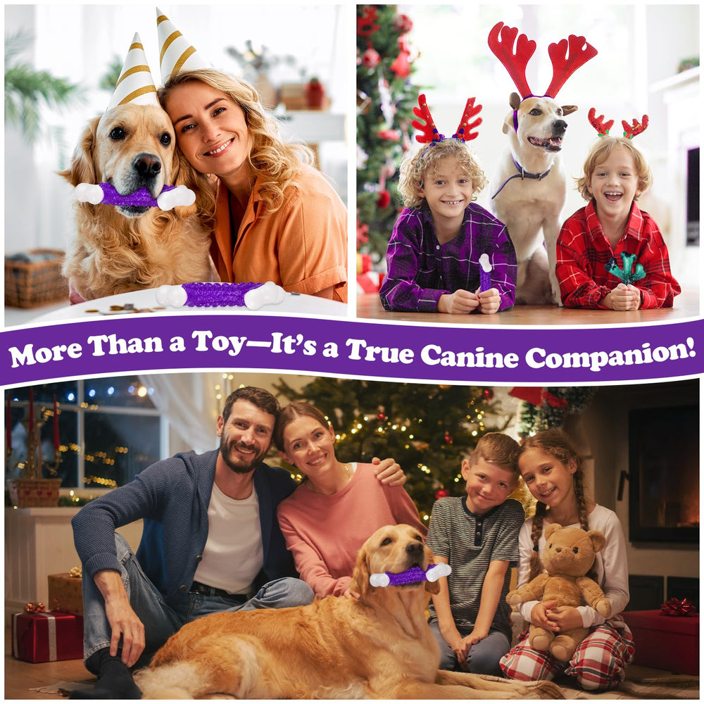 Kseroo long-lasting dog toy reduces clutter with a robust nylon design.
