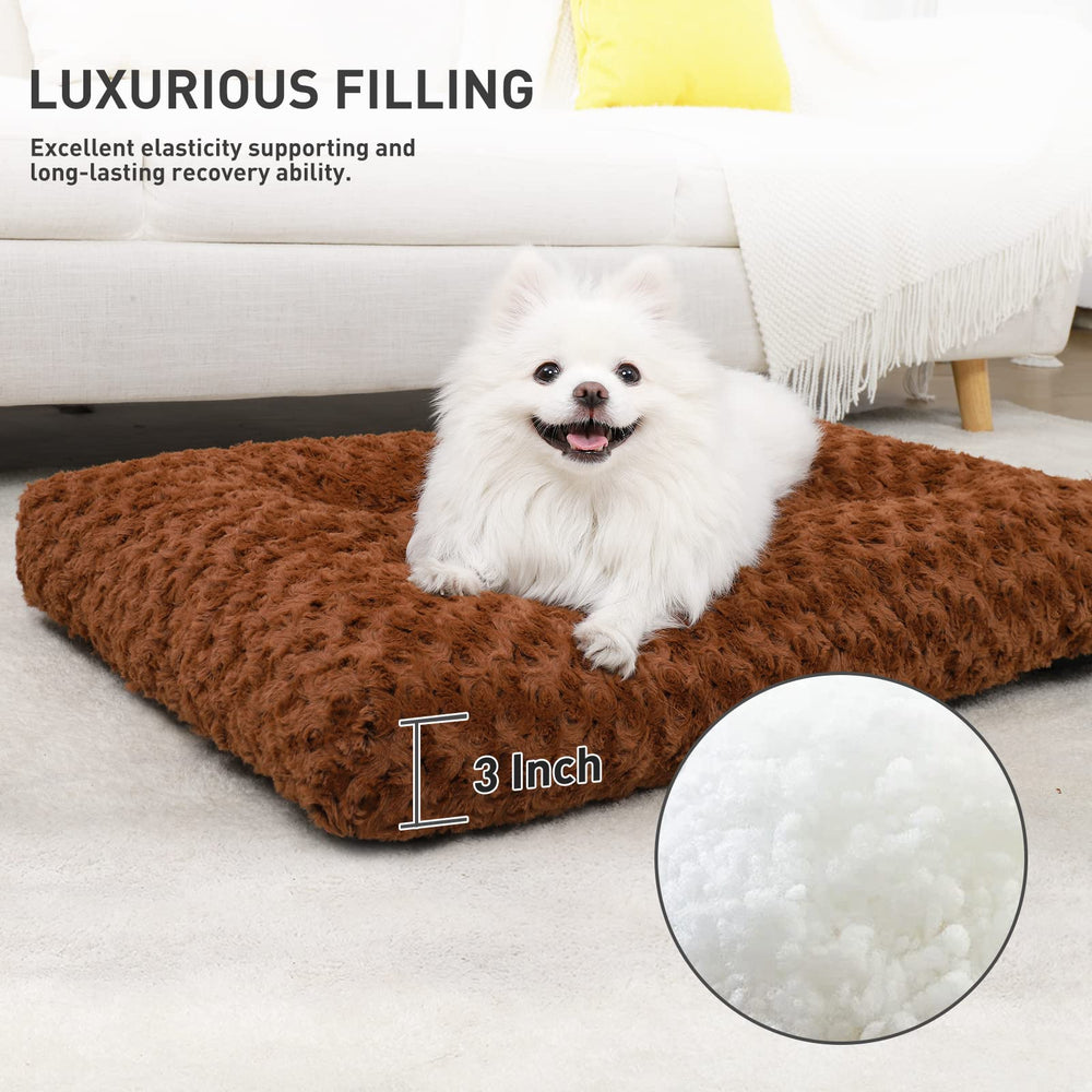 KSIIA anti-slip bottom dog bed closeup highlights secure naps and steadier rest.
