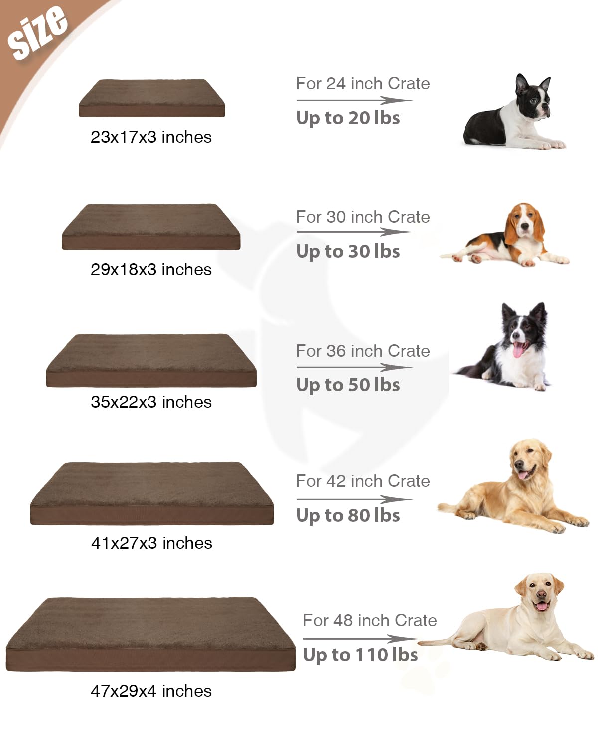KSIIA egg crate foam base supports restful, deep sleep
