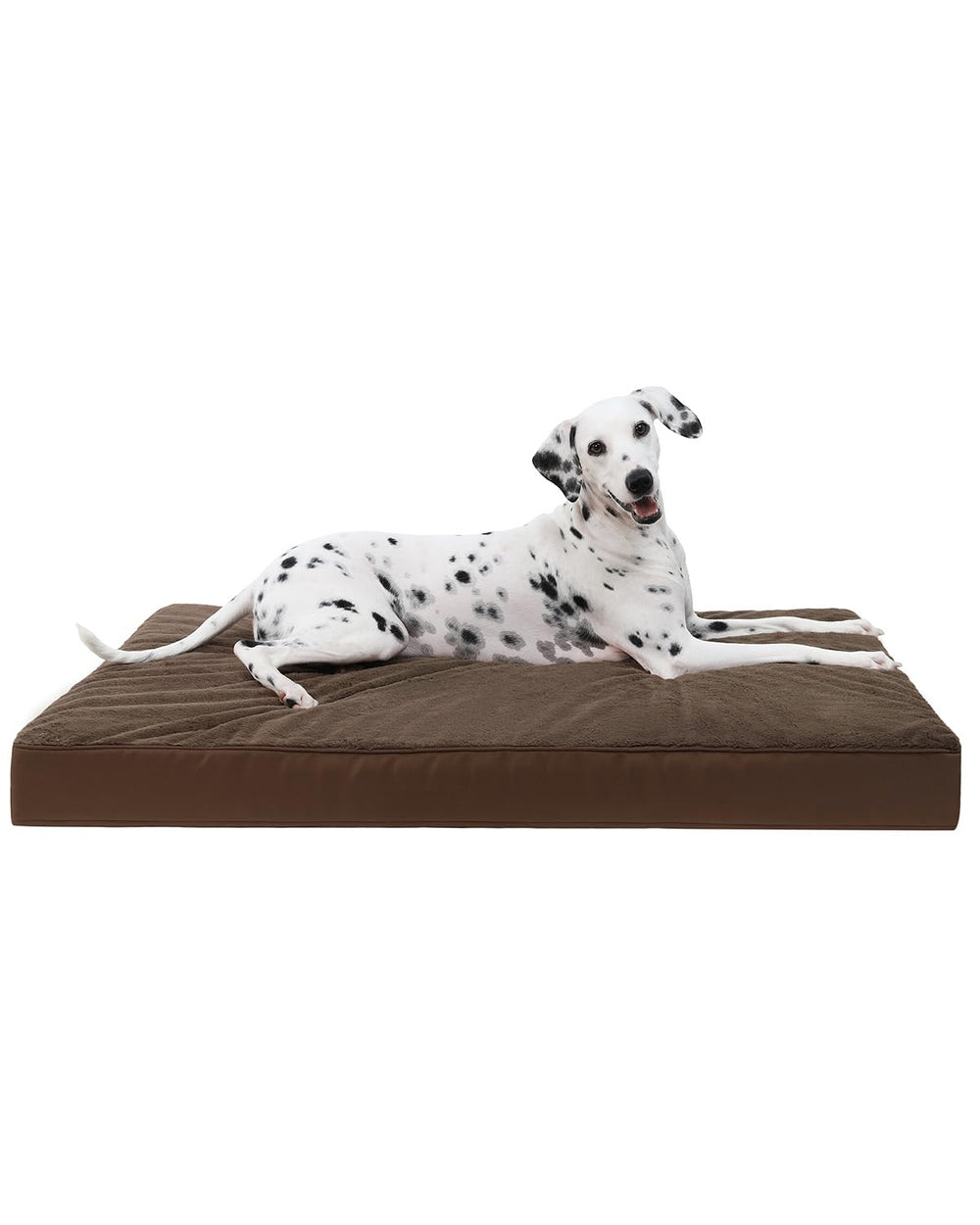 KSIIA orthopedic dog bed with egg crate foam supports joints and comfort.
