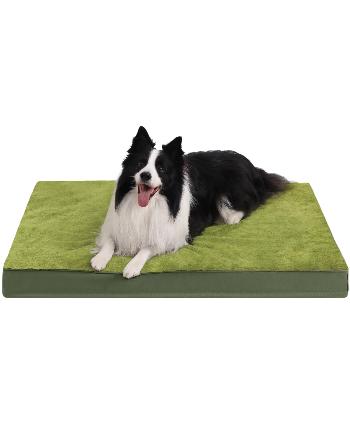KSIIA orthopedic dog bed with egg crate foam for joint support.