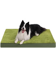 KSIIA orthopedic dog bed with egg crate foam for joint support.