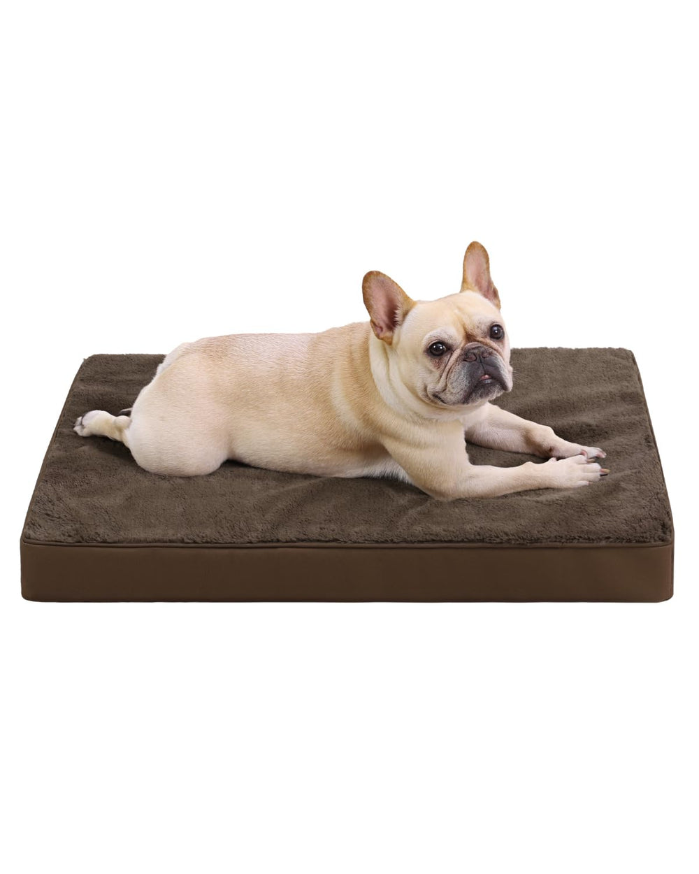 KSIIA orthopedic dog bed with egg crate foam supports joints during naps