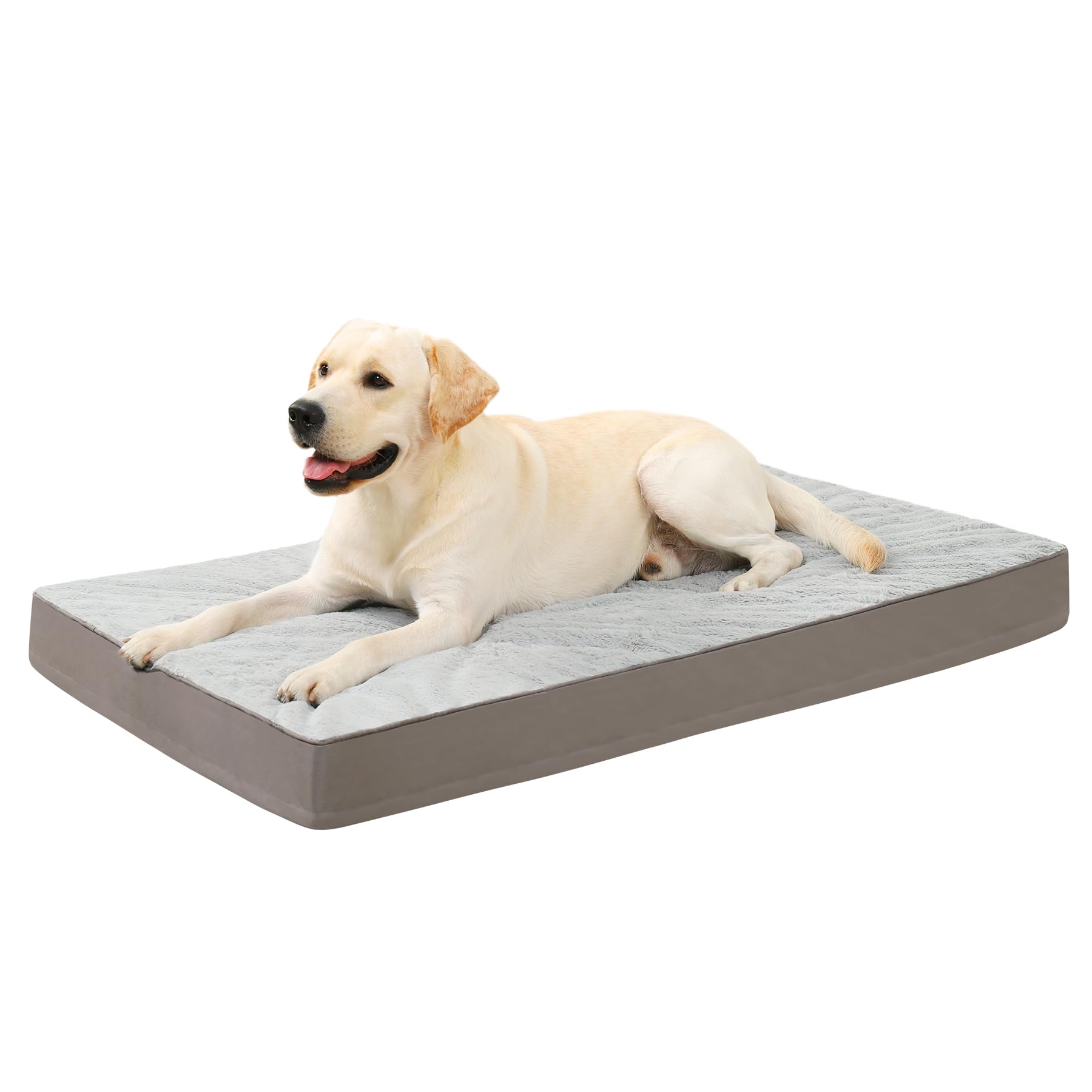 KSIIA orthopedic dog bed with waterproof layer protects foam and simplifies cleanup.