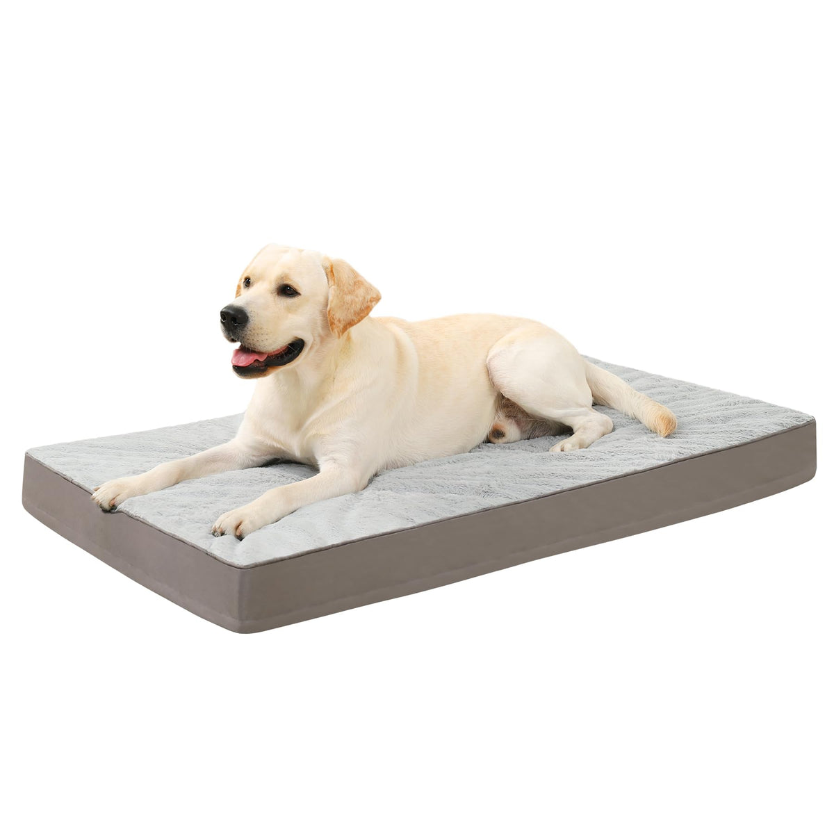 KSIIA orthopedic dog bed with waterproof layer protects foam and simplifies cleanup.