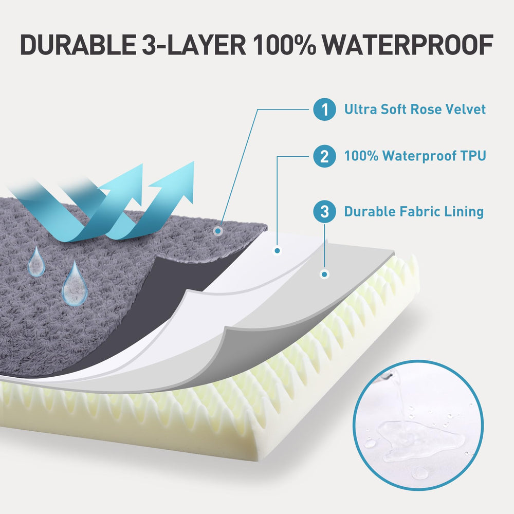 KSIIA removable cover with durable zipper simplifies cleaning and care.