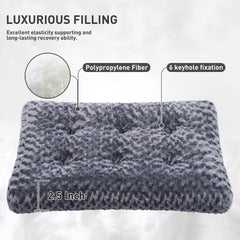 KSIIA bed bottom features anti-slip texture to prevent sliding.