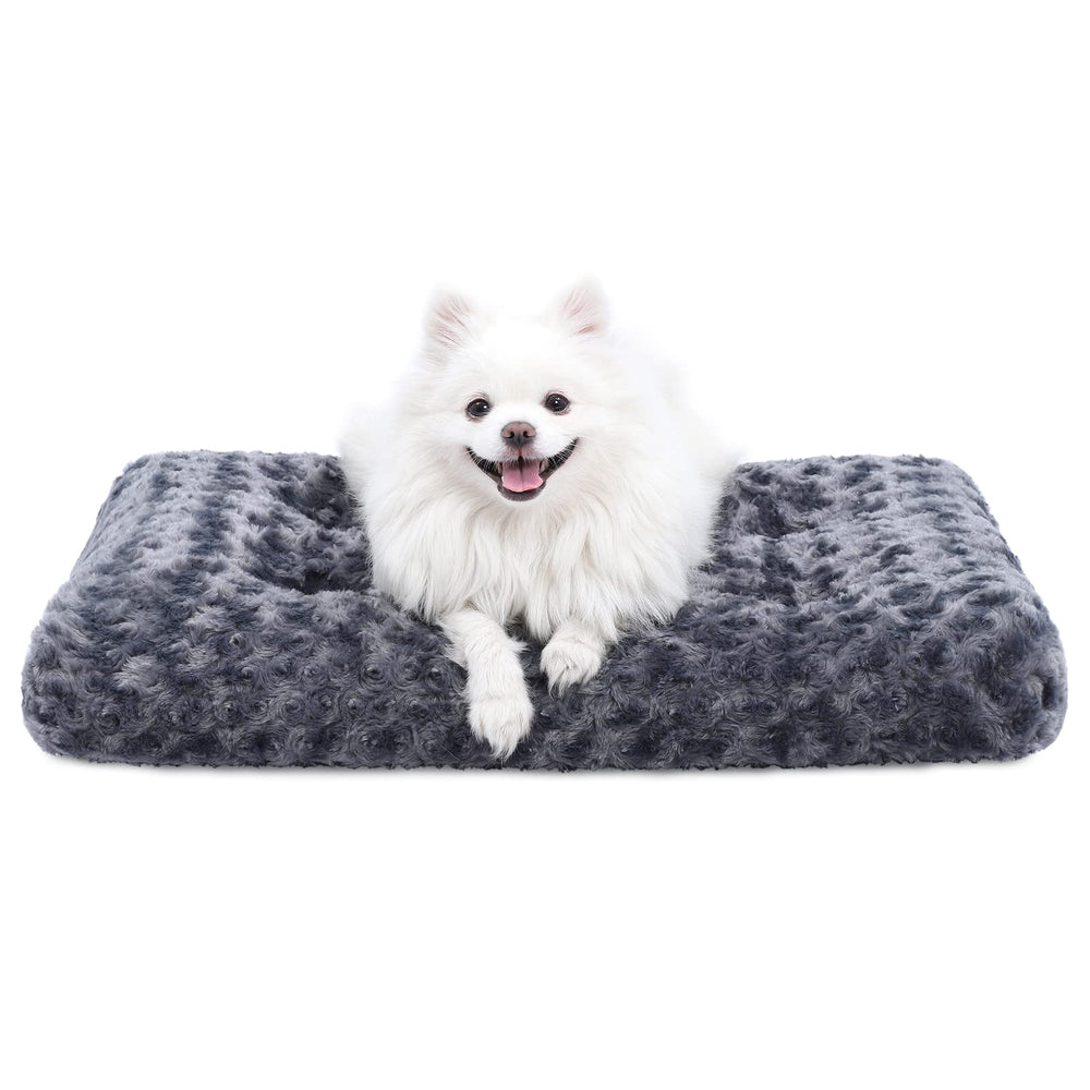 KSIIA plush bed close-up displaying rose velvet texture for a cozy inviting nap