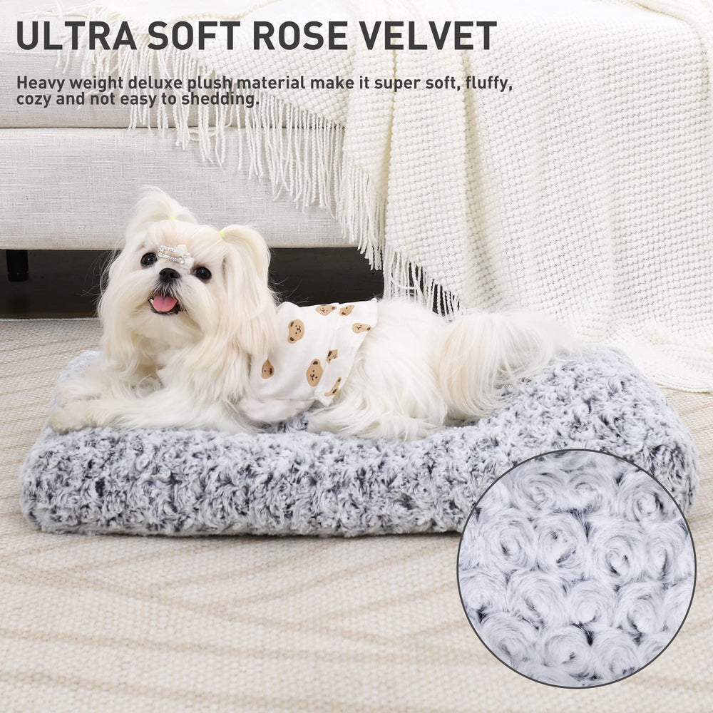 KSIIA Washable Dog Bed Deluxe premium padding supports joints