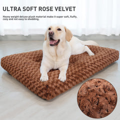 KSIIA Washable Dog Bed Deluxe side view showing anti-slip base