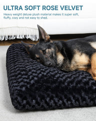 KSIIA plush kennel pad offers ultra-soft comfort for restful naps.