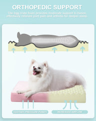 KSIIA waterproof plush surface keeps the foam dry and clean.