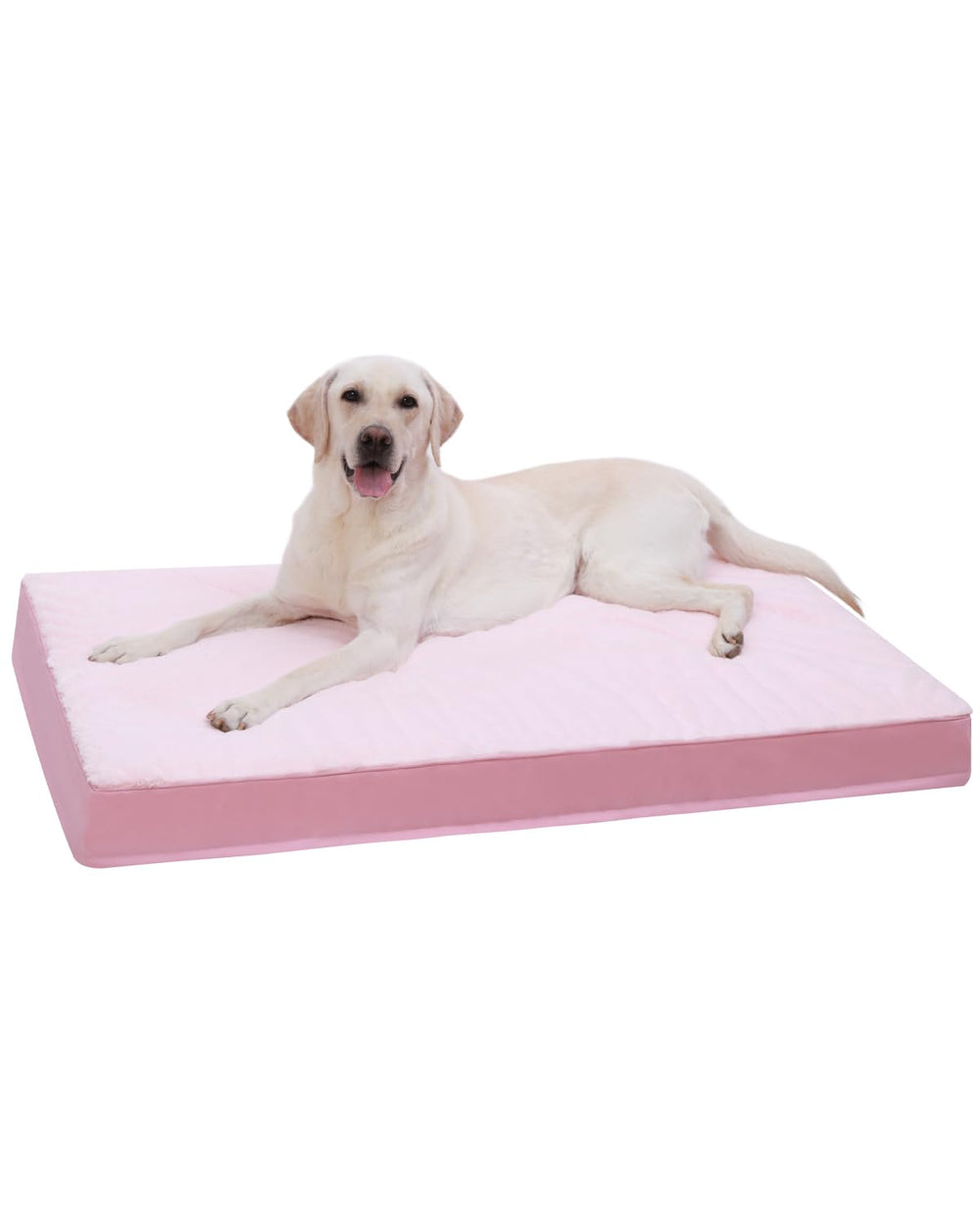 KSIIA orthopedic egg-crate foam bed for large dogs enhancing joint comfort