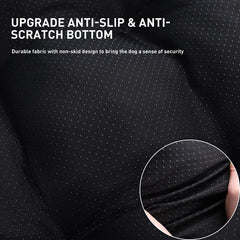 KSIIIA removable cover with zipper for easy washing after muddy adventures