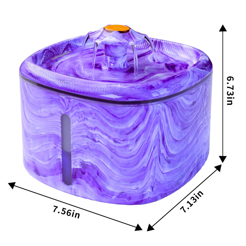 Ksuefao purple large capacity tank reduces refills for busy homes