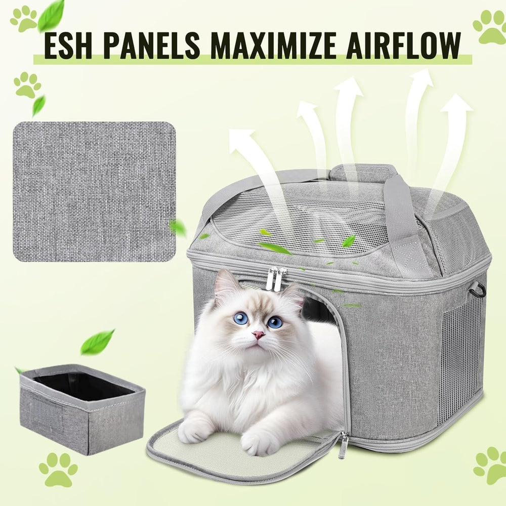 KTSOLRA full-access openings for pet interaction on the go
