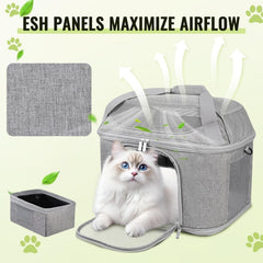 KTSOLRA full-access openings for pet interaction on the go