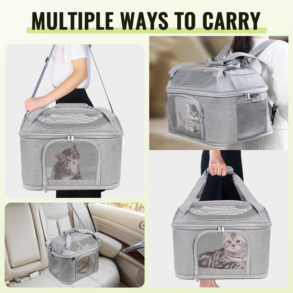 KTSOLRA built-in safety leashes and washable pad for cleanliness and security