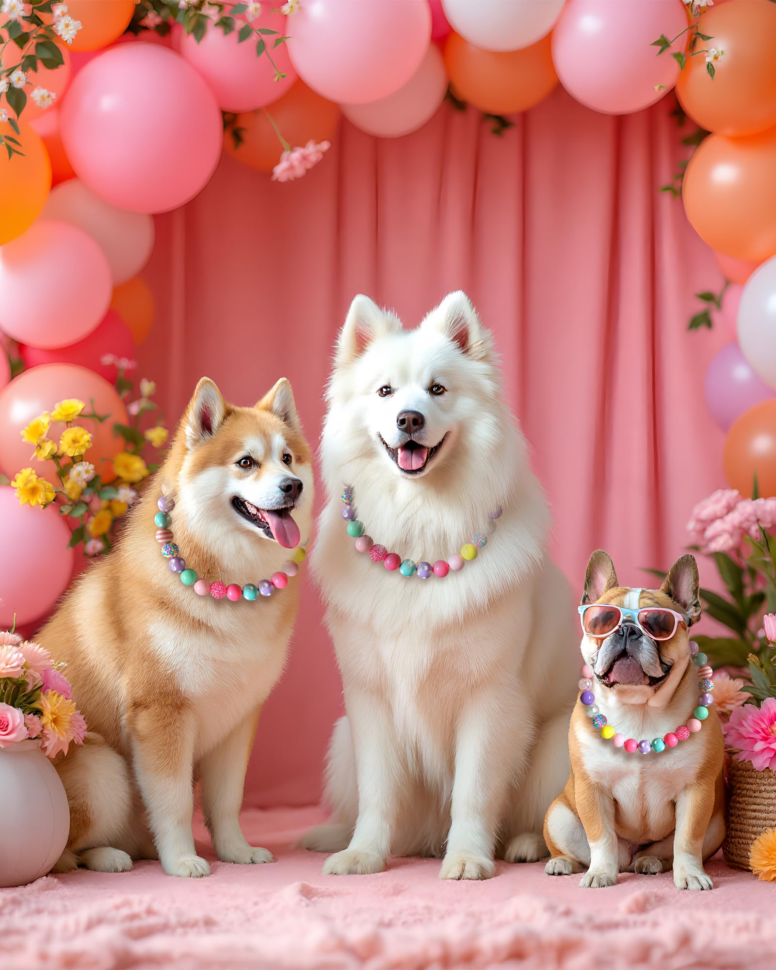 KUDES colorful beads create vibrant, Instagram-ready looks.