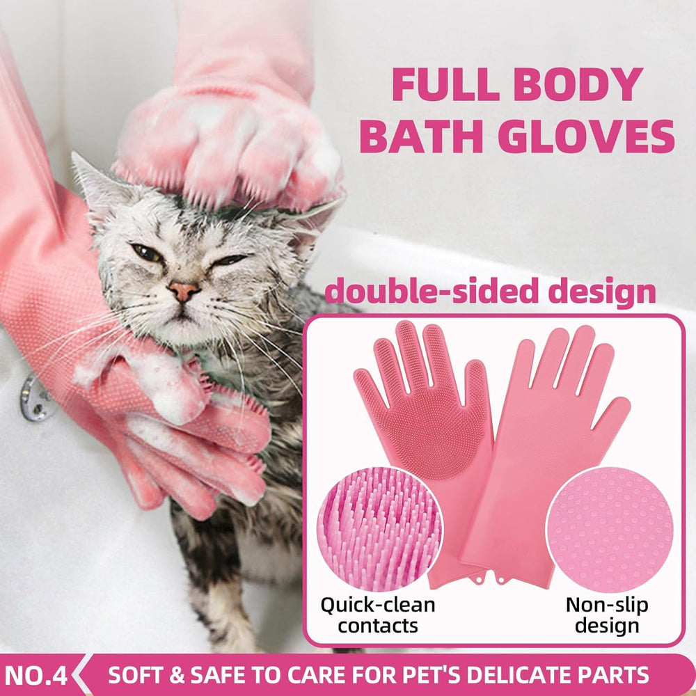 KUEIOX Deshedding brush retractable-hair design for easy fur cleanup.