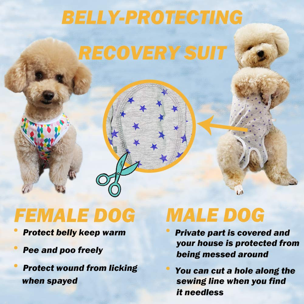 Kukaster Pet recovery suit indoor outdoor use for calm recovery and versatile wear.