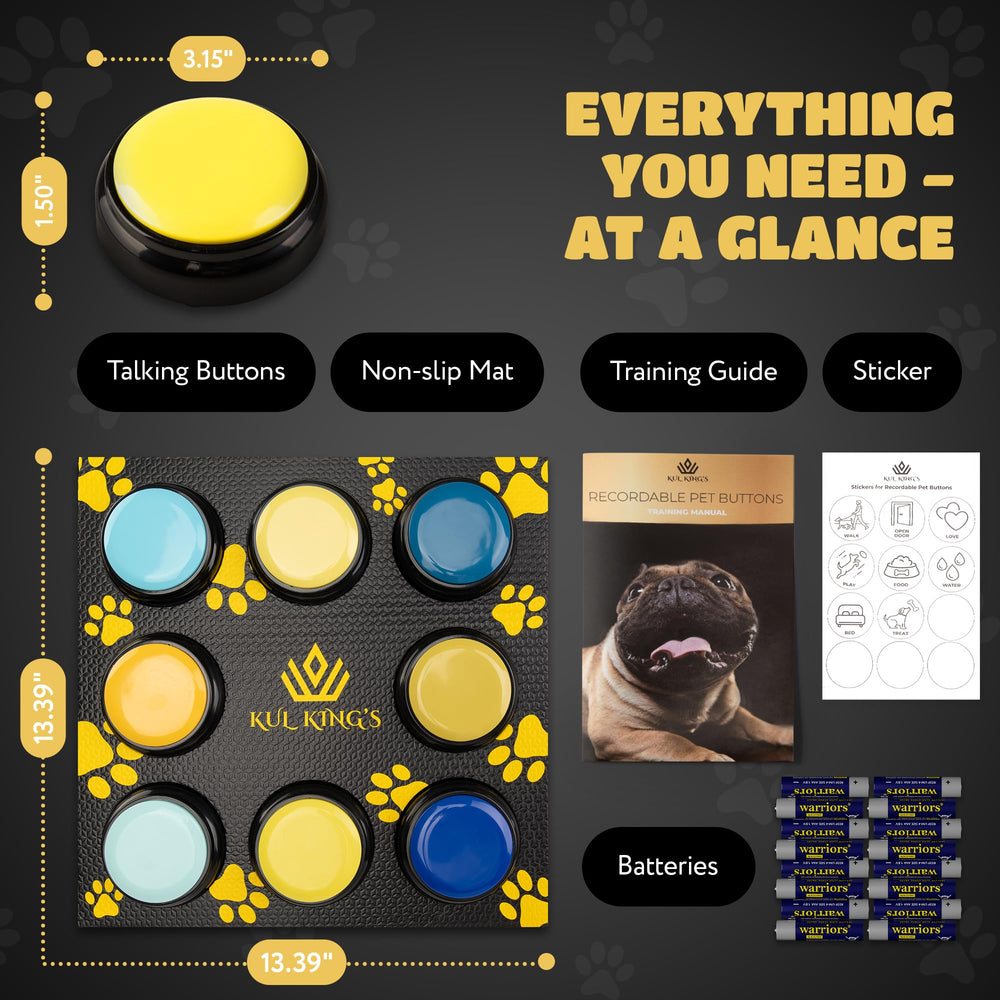KUL KING'S easy-press soft-spring design reduces effort for training sessions.