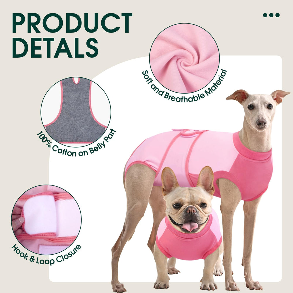 Kuoser breathable cotton-spandex blend keeps dogs comfortable year-round.