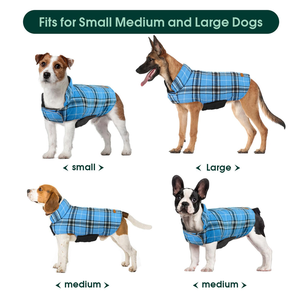 Kuoser leash-hole coat enables easy harness connection on walks