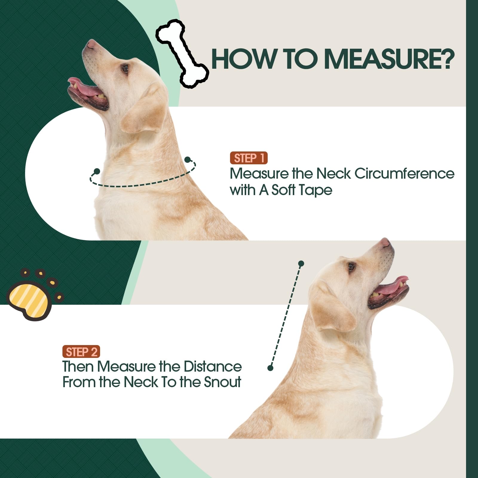 Kuoser outer PVC provides a clear view so dogs can eat, drink, and move.