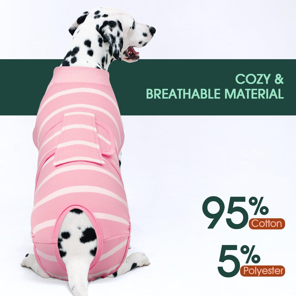 Kuoser recovery suit roll-up design enables quick bathroom breaks without removing garment.