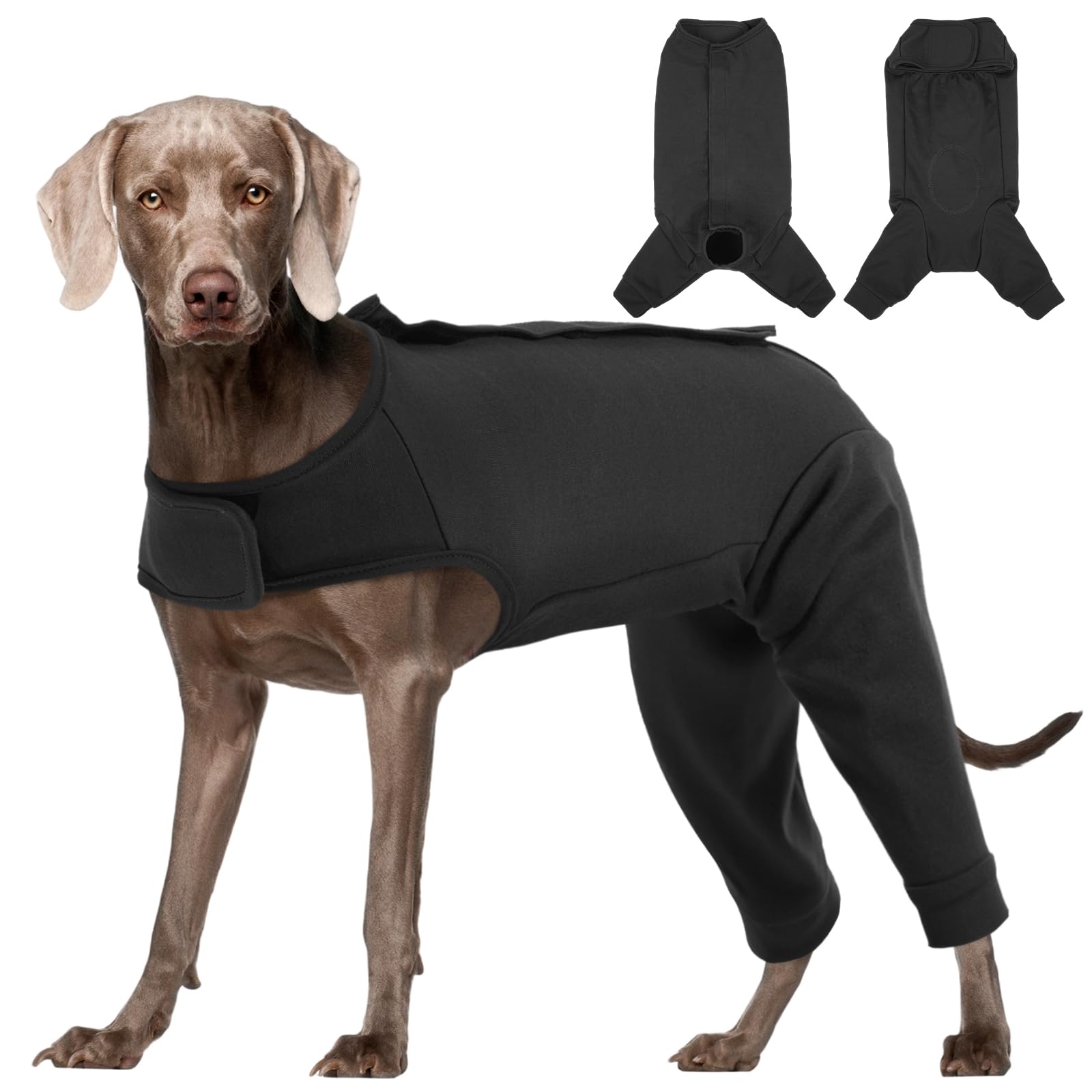 Kuoser dog surgery suit back legs protects wounds while allowing natural movement