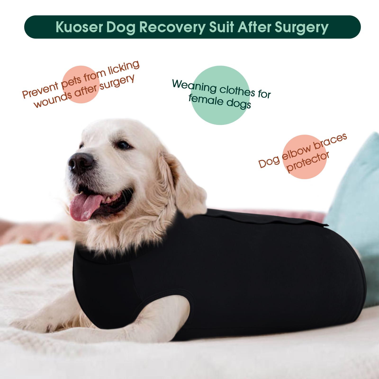 Kuoser limb protection close up shows long sleeve design guarding joints.