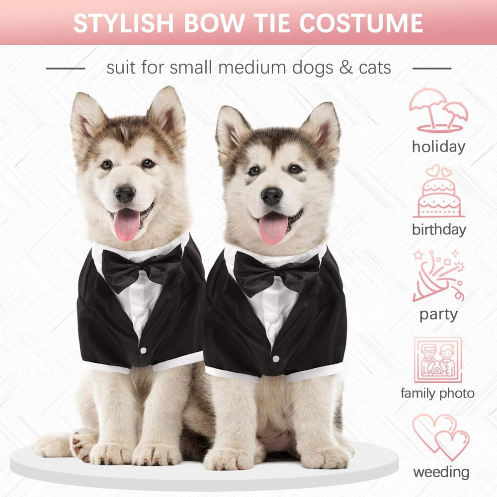 Kuoser formal dog outfit designed for parties and cosplay events.