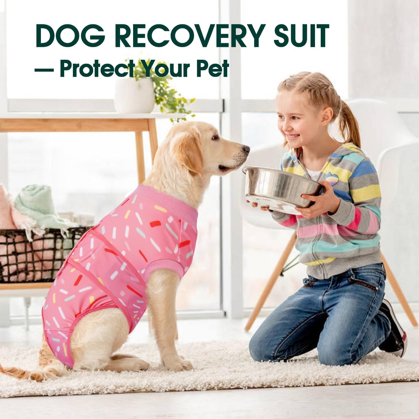 Kuoser pink ribbon surgery suit detail emphasizes gentle post-op care