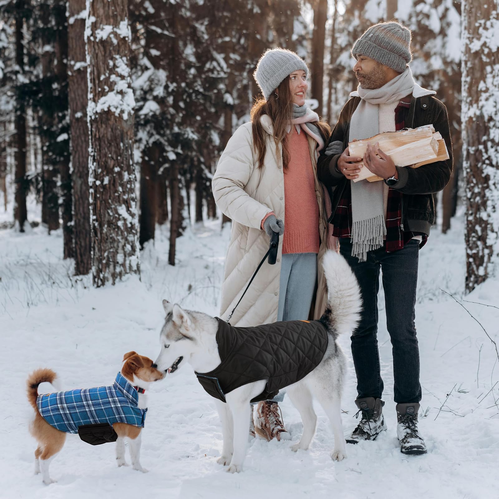 Kuoser plaid color options offer stylish, weather-ready choices for every outing