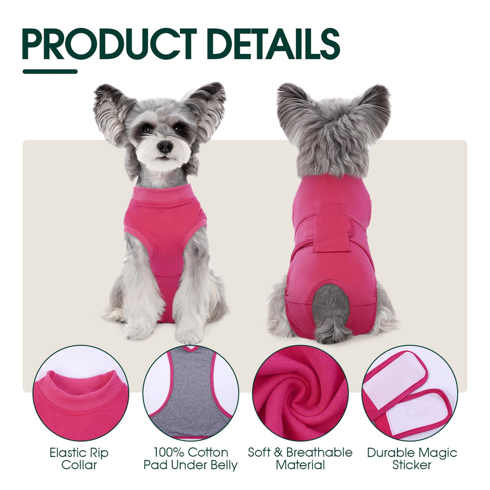 Kuoser recovery onesie soft cotton delivers breathable comfort for healing