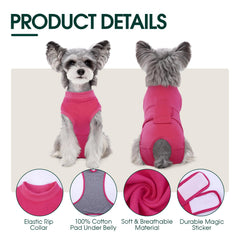 Kuoser recovery onesie soft cotton delivers breathable comfort for healing